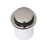 Barclay - Bath Tub Drain Pop UP w/ 1-1/2  Flange PVC Adapter, PN - Polished Nickel