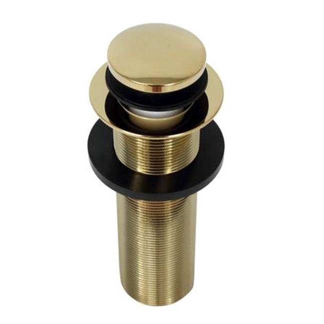 Barclay - Extended 6'' Soft Touch Assembly, Polished Brass - Polished Brass