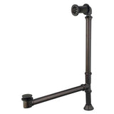 Barclay - Pivoting Leg Tub Drian, Matte Black - Matte Black
