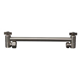 Barclay - 10'' Adjustable Shower Arm ONLY Brushed Nickel - Brushed Nickel