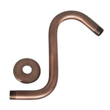 Barclay - 8'' Offset Shower Arm W/Flange x-Hvy 20.5 MM,Solid Brass,ORB - Oil Rubbed Bronze