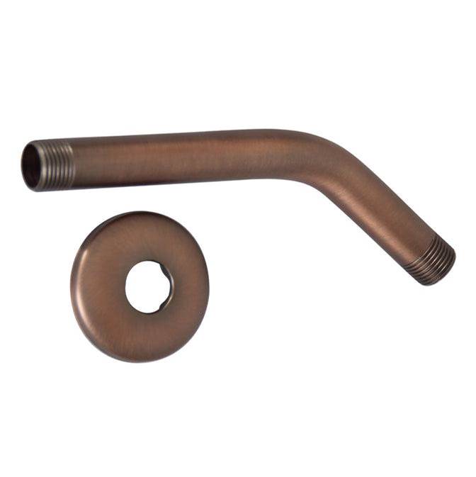 Barclay - 8'' Standard Shower Arm w/ Brass Flange,XHVY 20.5MM, ORB - Oil Rubbed Bronze