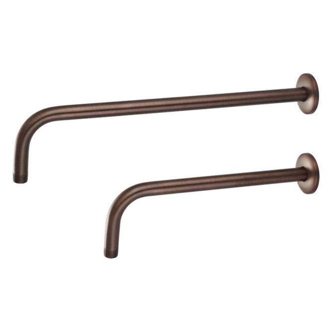 Barclay - 17'' Wallmount L Type/Brass Tube, Shower Arm w/Flange,ORB - Oil Rubbed Bronze