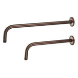 Barclay - 17'' Wallmount L Type/Brass Tube, Shower Arm w/Flange,ORB - Oil Rubbed Bronze
