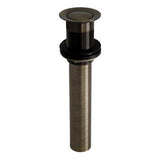 Barclay - Press Type Pop-Up Drain w/ Plated Parts,w/o OF, BN - Brushed Nickel