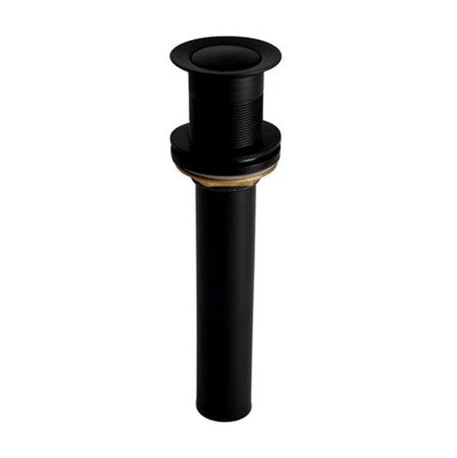 Barclay - Press Type Pop-Up Drain w/ Plated Parts,w/o OF, ORB - Oil Rubbed Bronze