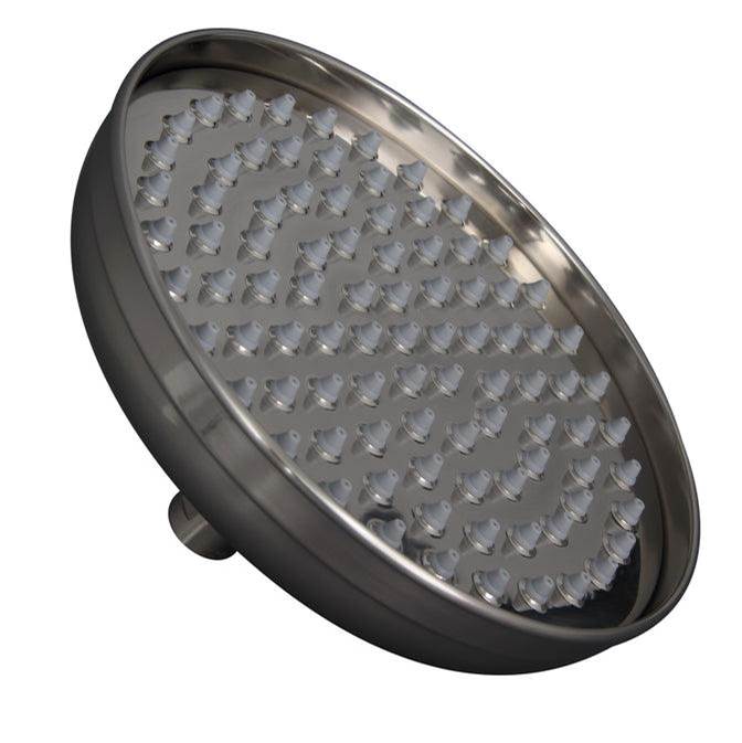 Barclay - 10'' Silcon Nozzle Rain Shower Head w/Brass Ball Joint, BN - Brushed Nickel