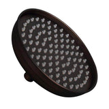 Barclay - 8'' Silcon Nozzle Rain Shower Head w/Brass Ball Joint, ORB - Oil Rubbed Bronze
