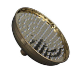 Barclay - 10'' Silcon Nozzle Rain Shower Head w/Brass Ball Joint, PB - Polished Brass