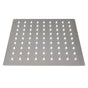 Barclay - Shower Head Square 16X16, 30 SS,1.8GPM, Brushed Stainless - Brushed Stainless
