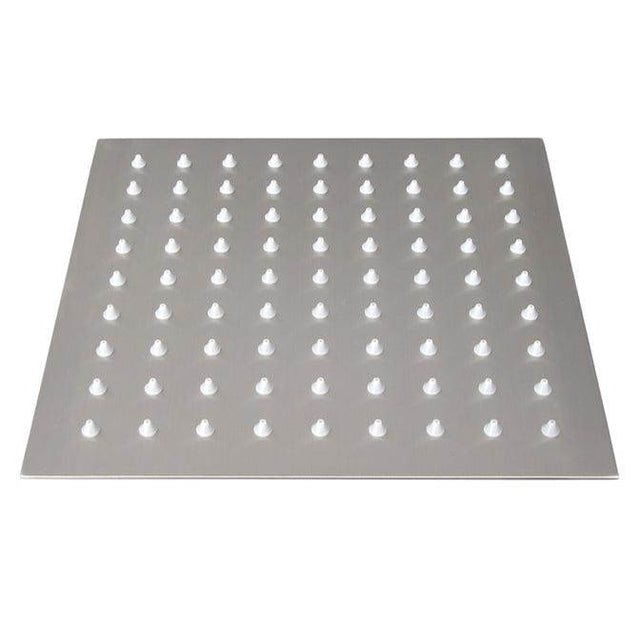 Barclay - Shower Head Square 14X14, 30 SS,1.8GPM, Brushed Stainless - Brushed Stainless
