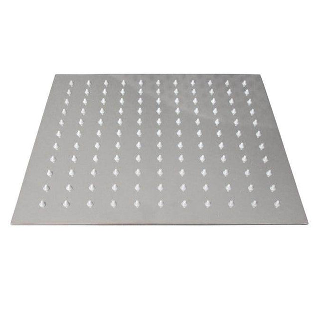 Barclay - Shower Head Square 10X10, 304 SS,1.8GPM, Polished Stainless - Polished Stainless
