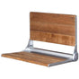 Barclay - 17'' Teak Wall Mounted Shower Seat