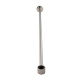 Barclay - Ceiling  Support for 7150-7152 Oval Rod, Polished Nickel - Polished Nickel