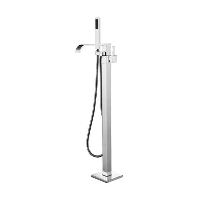 Barclay - Camari Freestanding Faucet  (Brass),W/Handshower,CP - Polished Chrome
