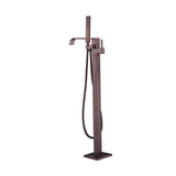 Barclay - Camari Freestanding Faucet  (Brass),W/Handshower,ORB - Oil Rubbed Bronze