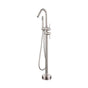 Barclay - Flynn Freestanding Faucet  (Brass),W/Handshower,BN - Brushed Nickel