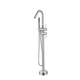 Barclay - Flynn Freestanding Faucet  (Brass),W/Handshower,CP - Polished Chrome