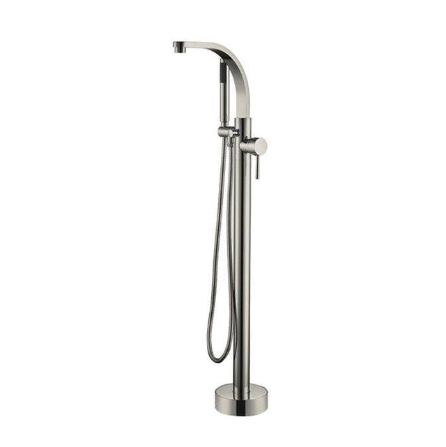 Barclay - Grimley Freestanding Faucet  (Brass),W/Handshower,BN - Brushed Nickel