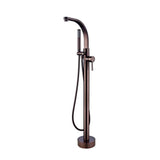 Barclay - Grimley Freestanding Faucet  (Brass),W/Handshower,ORB - Oil Rubbed Bronze