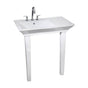 Barclay - Opulence Console, 31-1/2'', White, Rect Bowl, 4'' cc - White