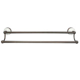 Barclay - Anja Double Towel Bar, 18'', Oil Rubbed Bronze - Oil Rubbed Bronze
