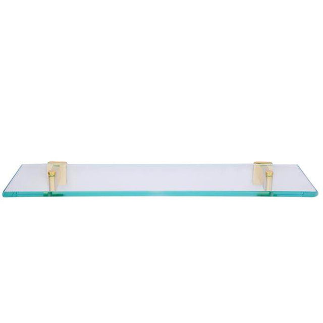 Barclay - Nayland Glass ShelfAntique Brass - Antique Brass