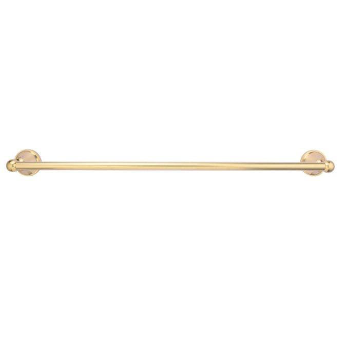 Barclay - Gleason Towel Bar, 24'', Antique Brass - Antique Brass