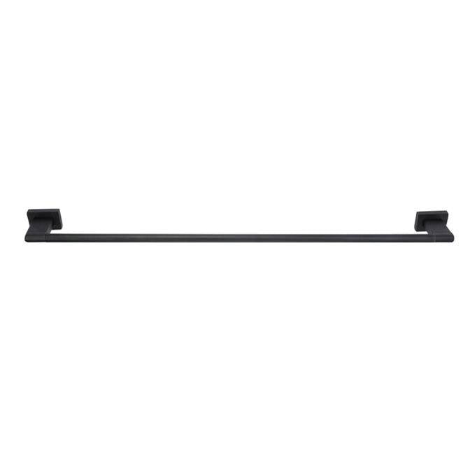 Barclay - Nayland Towel Bar, 18'', Matt Black - Matte Black