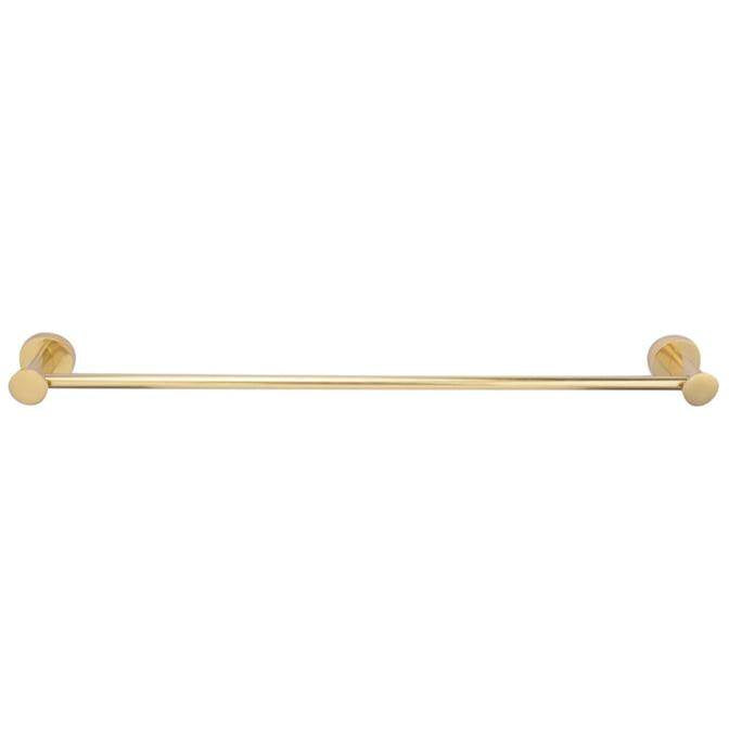 Barclay - Plumer Towel Bar, 24'', Antique Brass - Antique Brass