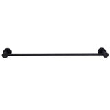 Barclay - Plumer Towel Bar, 24'', Matt Black - Matte Black