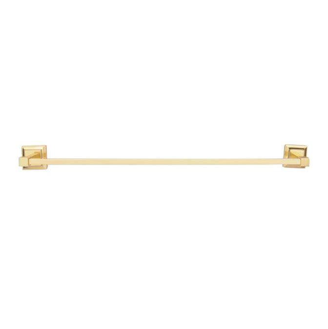 Barclay - Stanton Towel Bar, 18'', Antique Brass - Antique Brass
