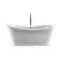 Barclay - Morgan 70'' AC Freestanding Tub White,w/Internal Drain-OF WH - White