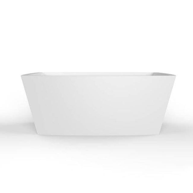 Barclay - Sloane Freestanding AC Rect. Tub 59'' WH, Internal Drain, WT - White