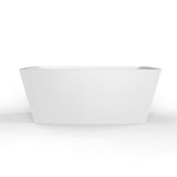 Barclay - Sorley Freestanding AC Rect. Tub 67'', w/Internal Drain, WT - White