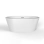 Barclay - Orlando 59'' Freestanding AC WH Tub,W/Internal Drain & OF WH - White
