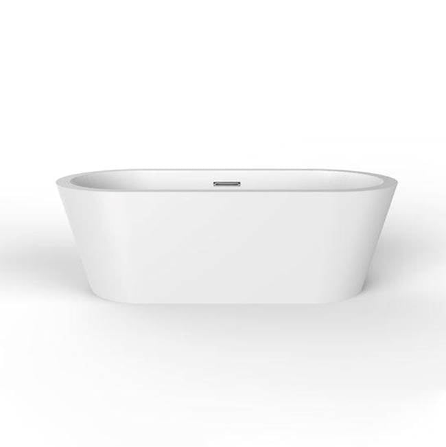 Barclay - Rosario 70'' Freestanding AC WH Tub,W/Internal Drain & OF WT - White