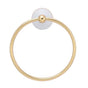 Barclay - Anja Towel Ring, Antique Brass - Antique Brass