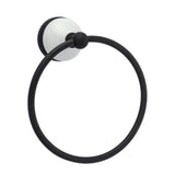 Barclay - Anja Towel Ring, Matt Black - Matte Black