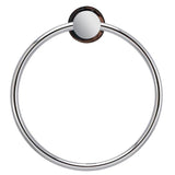 Barclay - Plumer Towel Ring, Polished Chrome - Polished Chrome