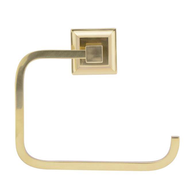 Barclay - Stanton Towel Ring,Antique Brass - Antique Brass