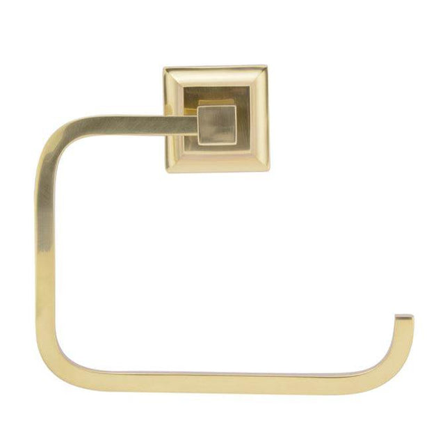 Barclay - Stanton Towel Ring,Antique Brass - Antique Brass