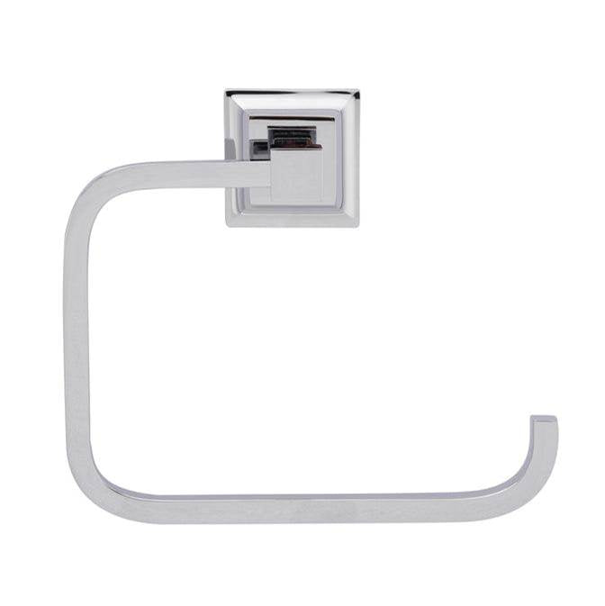 Barclay - Stanton Towel Ring, Polished Chrome - Polished Chrome