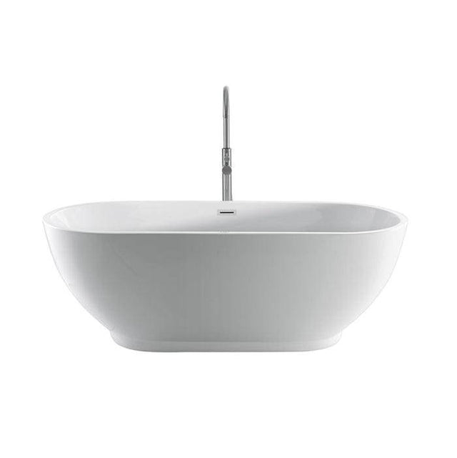 Barclay - Radcliff 67'' AC Freestanding Tub WH,w/Internal Drain-OF WH - White