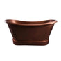 Barclay - Calumet Copper Dbl Slipper66'' No Holes, Smooth Antique - Smooth Antique Copper