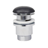 Barclay - Pop up ceramic drain, Matte Black - Matte Black