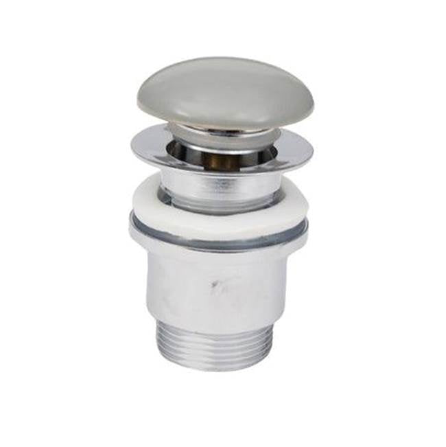 Barclay - Pop up ceramic drain, Matte Light Green - Matte Light Green