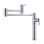 Barclay - Cadby Potfiller with Hot/Cold with Hose, Polished Chrome - Polished Chrome