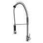 Barclay - Celie Spring Spout Kitchen Faucet w/Hose,Brushed Nickel - Brushed Nickel