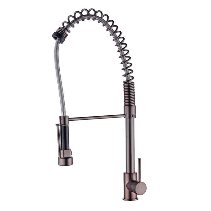 Barclay - Celie Spring Spout Kitchen Faucet w/Hose,Oil Rubbed Bronz - Oil Rubbed Bronze